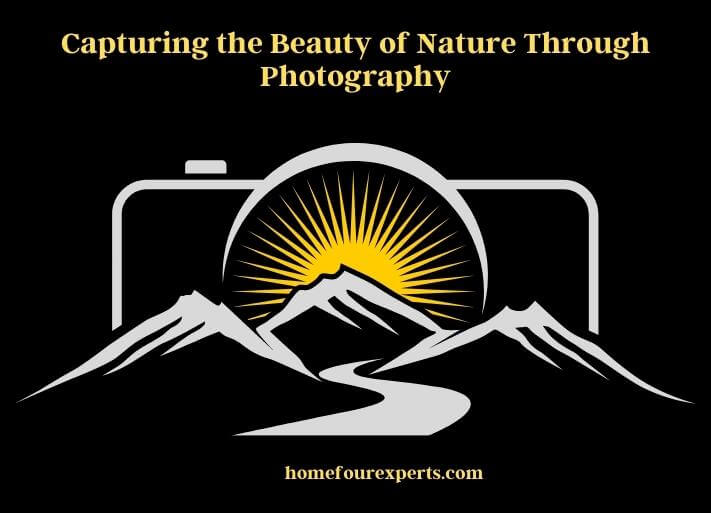 capturing the beauty of nature through photography