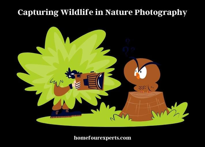 capturing wildlife in nature photography