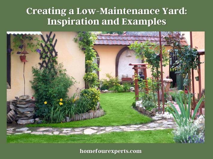 creating a low-maintenance yard inspiration and examples