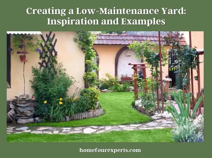 creating a low-maintenance yard inspiration and examples