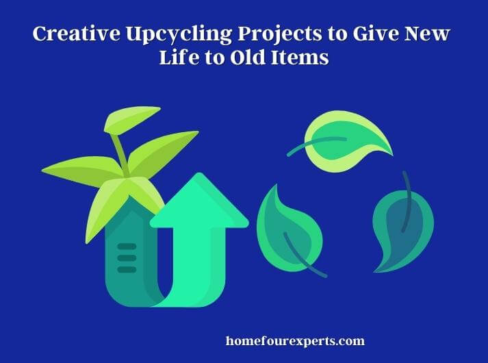 creative upcycling projects to give new life to old items