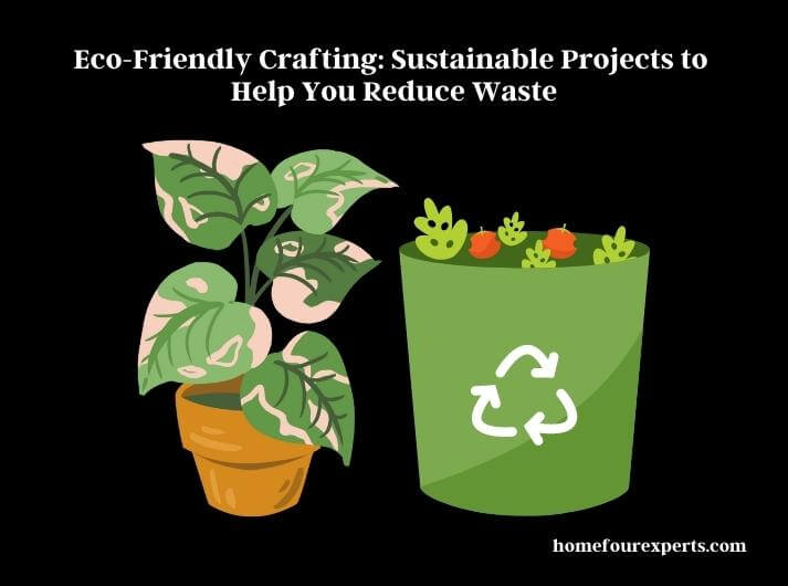 eco-friendly crafting sustainable projects to help you reduce waste