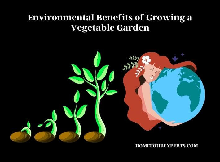 environmental benefits of growing a vegetable garden