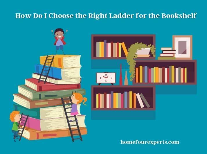 how do i choose the right ladder for the bookshelf