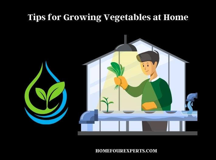 tips for growing vegetables at home