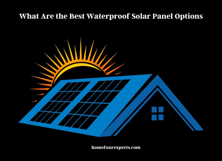 what are the best waterproof solar panel options