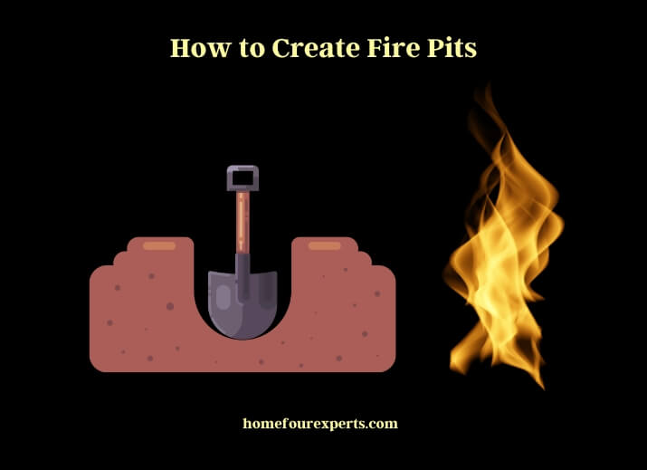 how to create fire pits