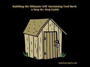 building the ultimate self-sustaining tool shed a step-by-step guide