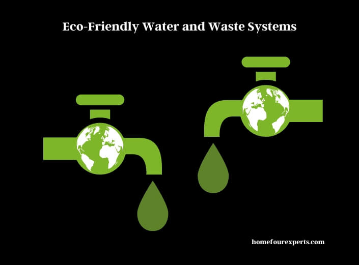 eco-friendly water and waste systems