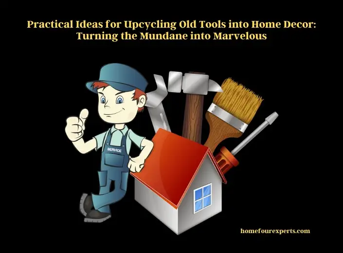 practical ideas for upcycling old tools into home decor turning the mundane into marvelous
