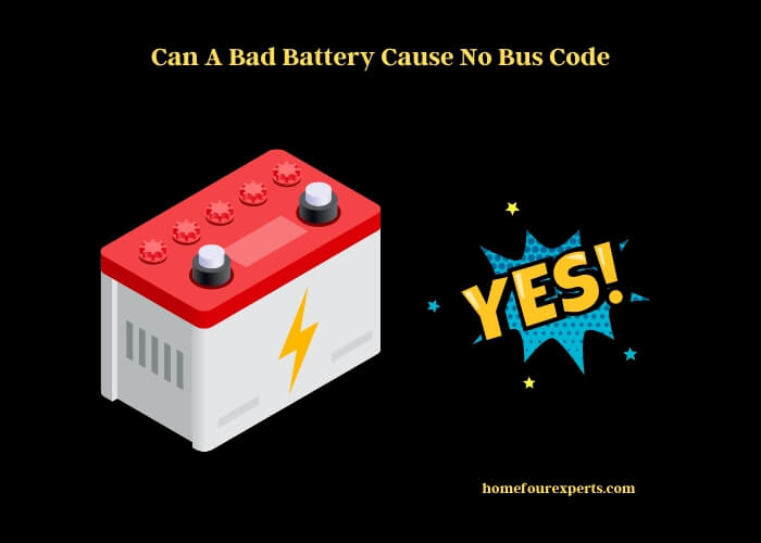 The Link Between a Bad Battery and No Bus Code in Vehicles